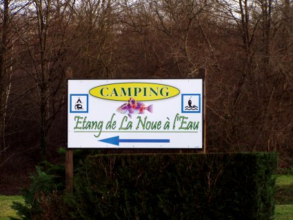 Accès au Camping