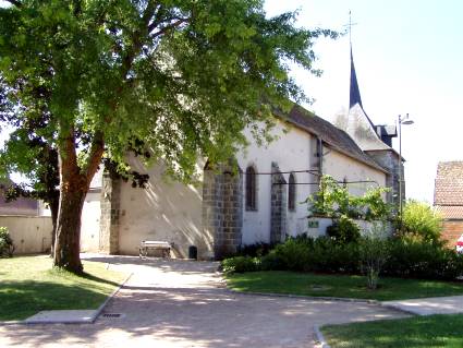 Église dans le square